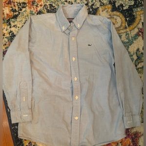 Vineyard vines boys blue button down! So cute